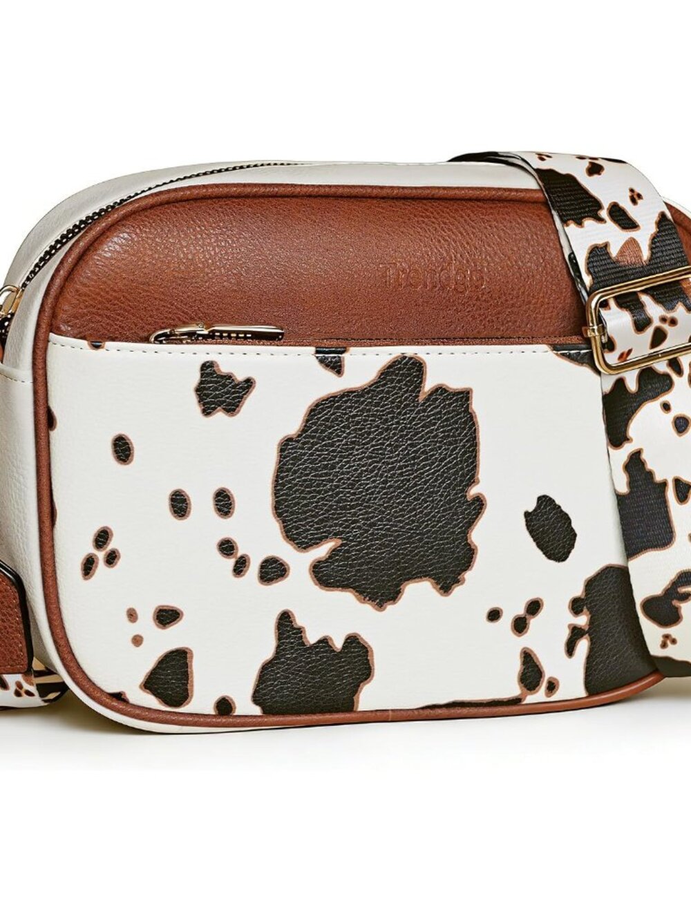 Crossbody Bags for Women Vegan Leather Small Purses with Detachable Coin Pouch A